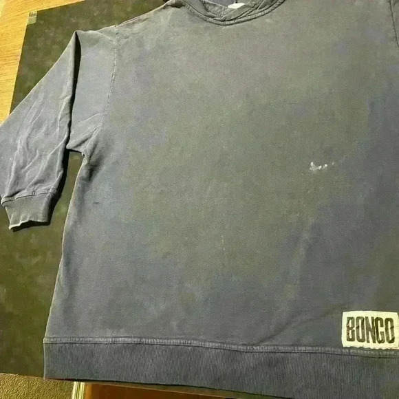 VTG 80s/90s BONGO Gene Montesano Thrashed Womens Sweatshirt Large USA Oversized - Picture 15 of 16